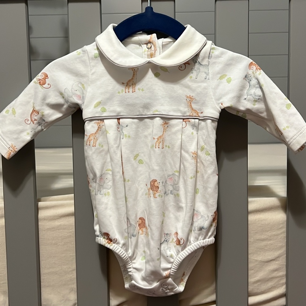 Adorable Animal Print Kids One Piece